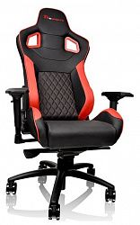 Игровое кресло THERMALTAKE GTF 100 Black & red (GC-GTF-BRMFDL-01)