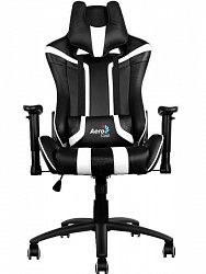 Игровое кресло AeroCool AC120-BW Black-white