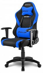 Игровое компьютерное кресло для детей SHARKOON Skiller SGS2 Jr. Black-Blue