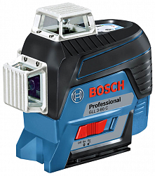 Лазерный нивелир BOSCH GLL 3-80 C + BM 1 (12 V) + L-Boxx (0601063R02)