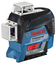 Лазерный нивелир BOSCH GLL 3-80 CG + BM 1 (12 V) + L-Boxx (0601063T00)