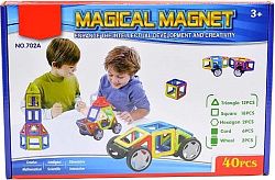 Магнитный конструктор Magical Magnet 40дет 702A