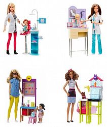 BARBIE Игрушка Barbie Игровые наборы из серии &amp;amp;quot;Профессии&amp;amp;quot; в ассортименте DHB63