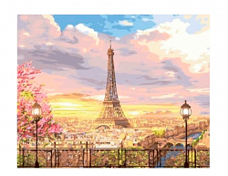 Картина по номерам Paintboy GX 35205 Прекрасное небо Парижа 40*50