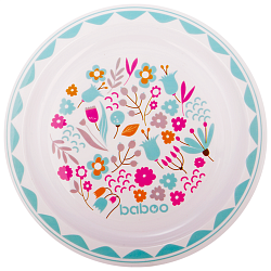 Тарелка BABOO Flora 6 м+ 9-018