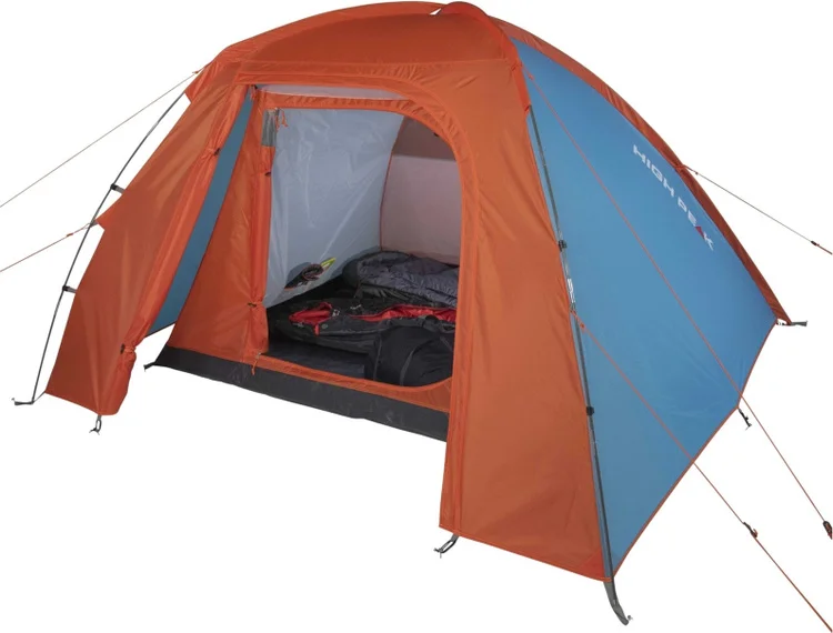 Фото Палатка HIGH PEAK RAPIDO 3.0 (3-x местн.) (синий/оранжевый)