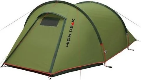 Фото Палатка HIGH PEAK KITE 3 (3-x местн.) (оливковый/красный)