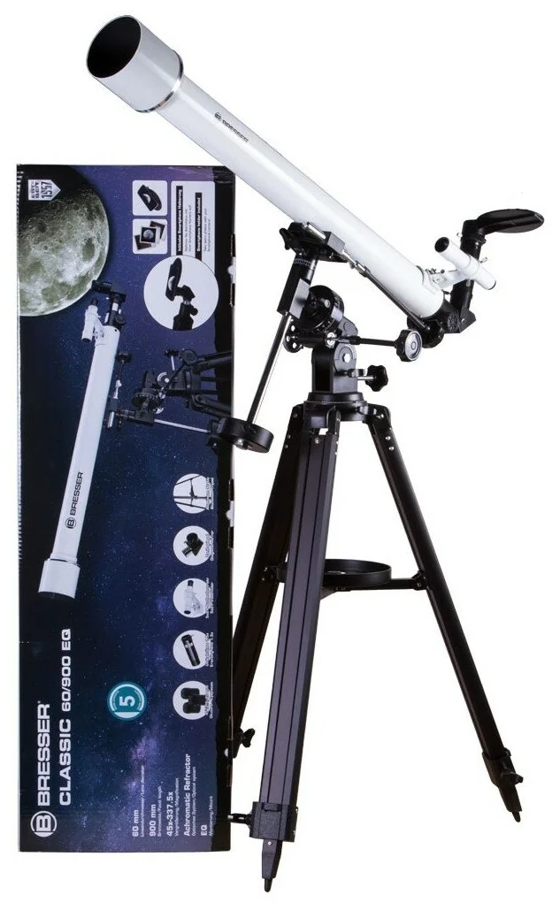 Телескоп BRESSER Classic 60/900 EQ Казахстан