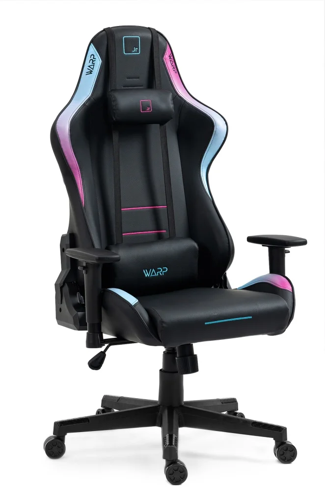 Фотография Игровое компьютерное кресло WARP JR Neon Pulse (JR-GBP)