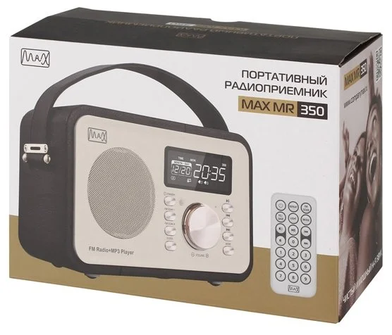 Купить Радиоприемник MAX MR-350 Gold